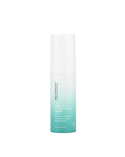 Urban Skin Rx® HydraFirm + Brightening Serum | Silky, Multipurpose Serum Hydrates, Brightens, and Firms to Improve Skin Tone + Texture, Formulated with Hyaluronic Acid, Fragrance-Free, | 1.0 Fl Oz