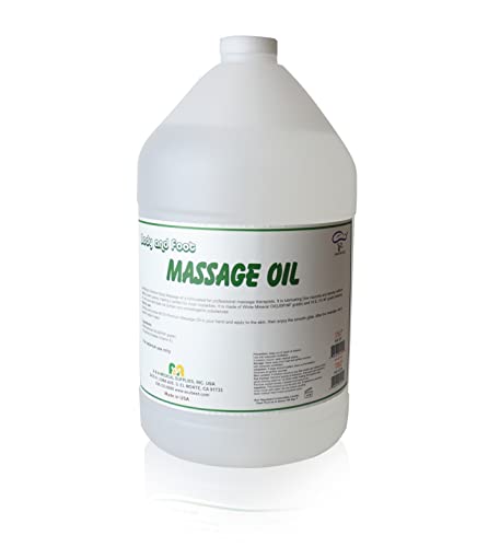 Premium Body Mineral Oil for Spa and Massage | USP Grade | Relaxing | Soothing | Therapeutic | Repair Dry Skin | Hydrate and Nourish | Unscented | Clear | Allergy-Friendly (1)