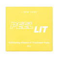 I Dew Care Face Peel Pads - Peel Lit | Citric Acid Vitamin C, Exfoliating, Resurfacing with AHA and PHA, Dual Texture, 60 Count