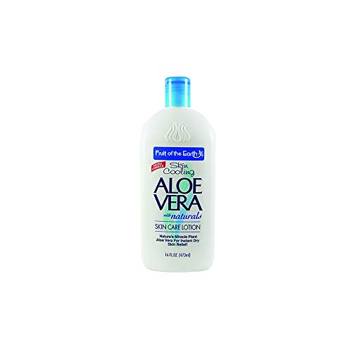 Fruit of the Earth Aloe Vera Skin Care Lotion 16 oz (3 Pack Total of 48 oz) Triple Action Formula Made in USA