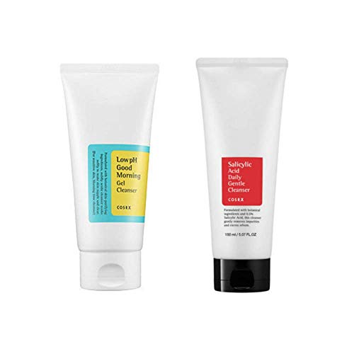 COSRX Low pH Good Morning Gel Cleanser +Salicylic Acid Daily Gentle Cleanser SET