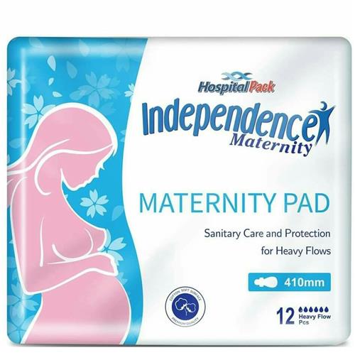 Hospital Pack Independence Maternity Pads 12's