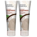 Desert Essence Coconut Hand & Body Lotion 8.0 fl. oz - Pack of 2 - Gluten Free, Vegan - Nourishing Daily Use Hand and Body Lotion with Organic Coconut Oil, Jojoba Oil and Shea Butter to Moisturize