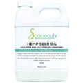 Soapeauty Hemp Seed Oil Unrefined Cold Pressed | Massage & Body Oil | for Skin, Face, Hair, and Soap Making | Carrier for Essential Oils | Rich in Omega Fatty Acids – 32 Fl Oz
