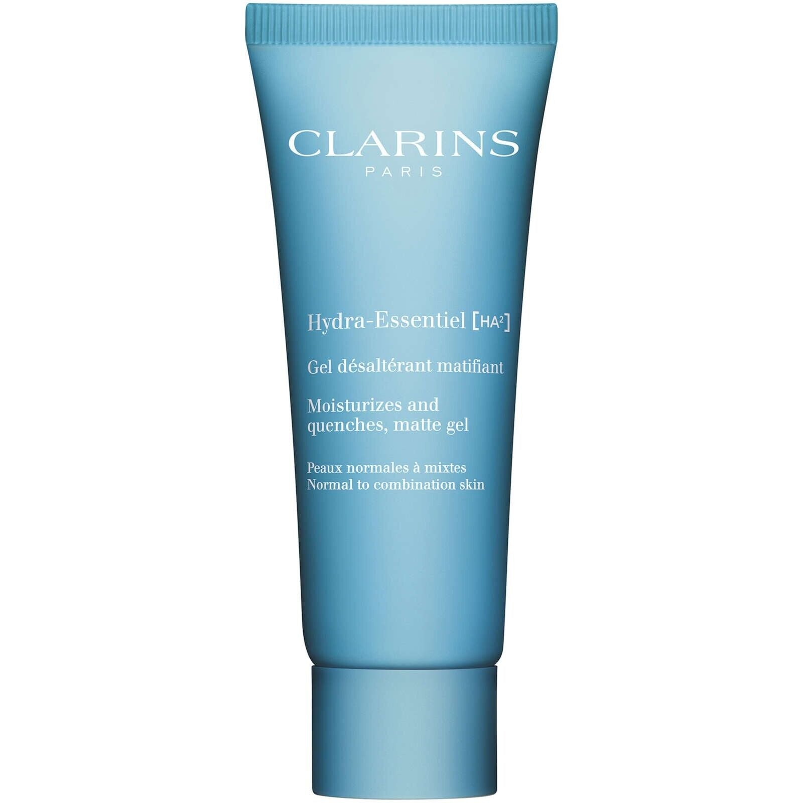 Clarins Hydra-Essentiel [HA²] Matte Gel Enriched Organic Leaf of Life 75ml NEW