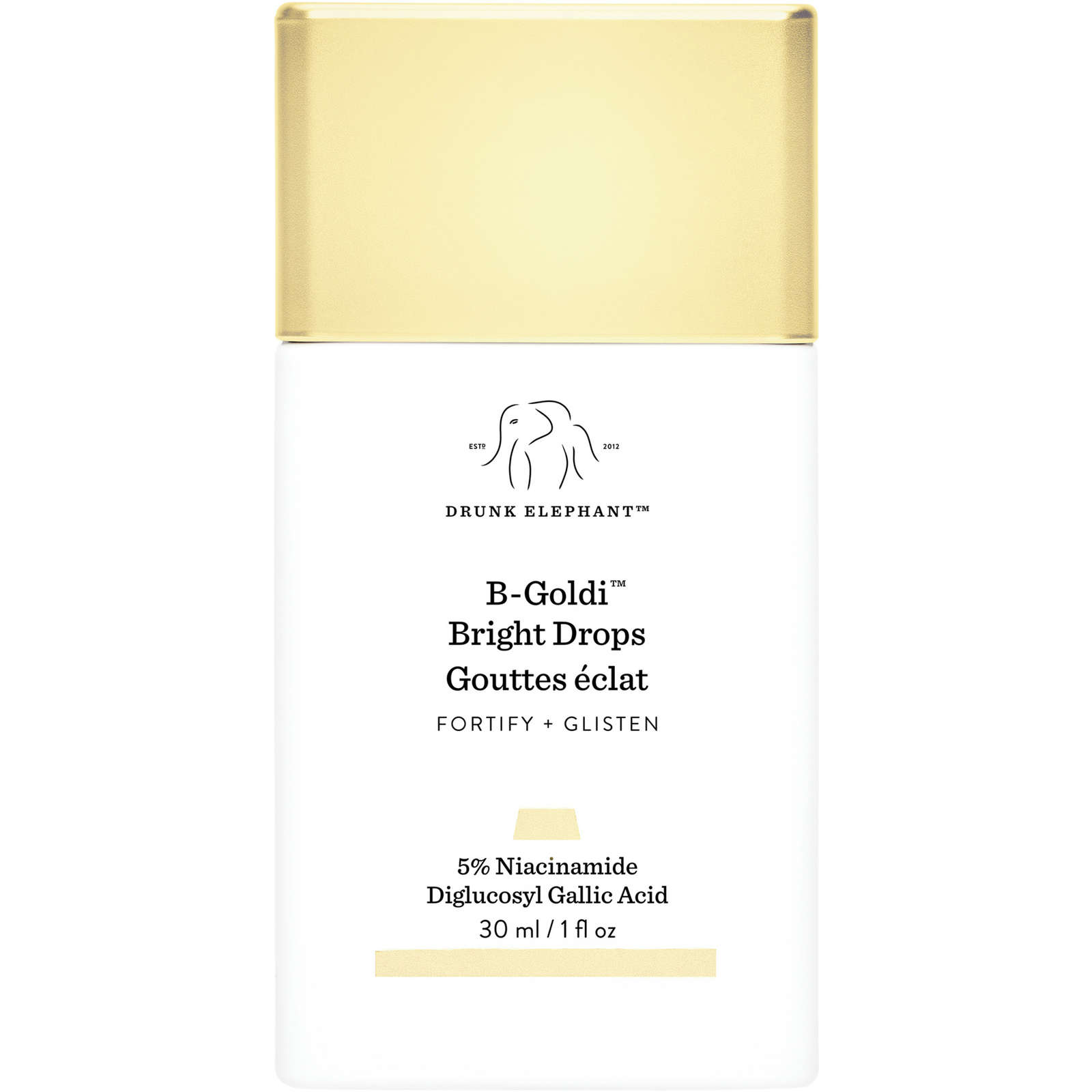 Drunk Elephant B-Goldi Bright Drops Barrier Strengthening Golden Glow 30ml NEW