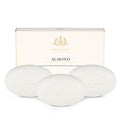 Caswell-Massey Triple Milled Almond Three-Soap Set, Natural Bar Soap for Men & Women, Moisturizing Men’s Luxury Body & Face Soap, 5.8 Oz Soap Bars (3 Soap Set)