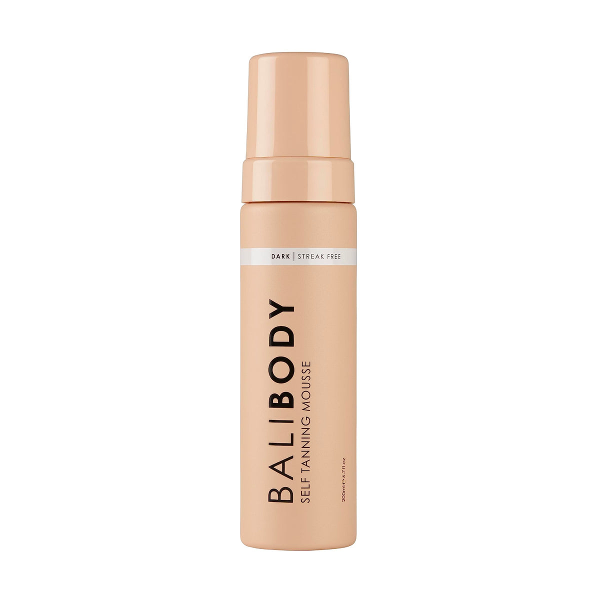 Bali Body Self-Tanning Mousse | Natural Looking Perfect Bronzed Shade | Streak-Free Green Based Tinted Self-Tanner | Fake Tan For All Skin Types – 200ml/6.7 fl oz
