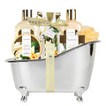 Gifts for Women - Spa Luxetique Spa Gift Baskets for Women, 8 Pcs Vanilla Bath Sets for Women Gift, Bubble Bath for Women, Vanilla Spa Kit Womens Gifts, Valentines Day Gift Set for Women