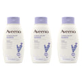 Aveeno Stress Relief Body Wash with Soothing Oat, Lavender, Chamomile & Ylang-Ylang Essential Oils, Hypoallergenic, Dye-Free & Soap-Free Calming Body Wash, 12 fl. Oz (Pack of 3)