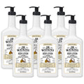 J.R. Watkins Daily Moisturizing Lotion – Body Cream in Pump Dispenser – Hydrating Skin Cream Made with Shea Butter, Cocoa Butter, Coconut Oil & Vitamin E, Coconut Milk & Honey, 18 fl oz, 6 Pack
