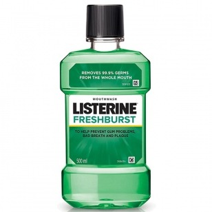 Listerine Fresh Burst Mouthwash 500ml
