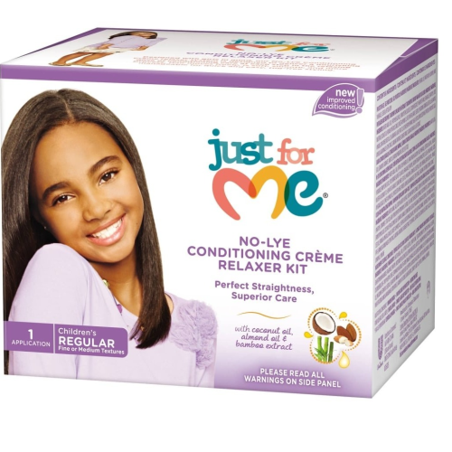 JUST FOR ME CONDITIONING RELAXER KIT CHILDREN'S REGULAR