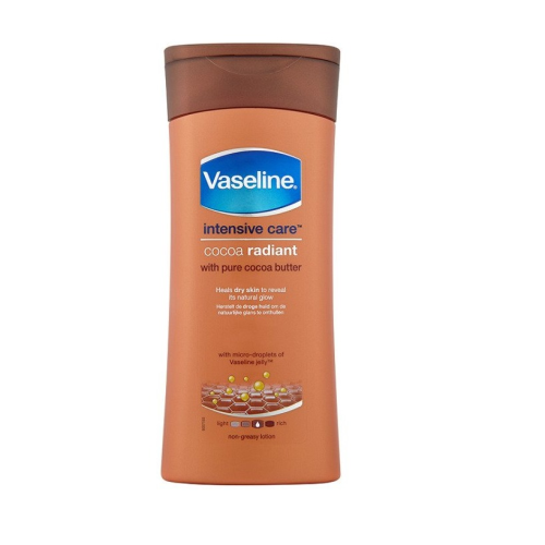 VASELINE INTENSIVE CARE COCOA RADIANT BODY LOTION 200ML