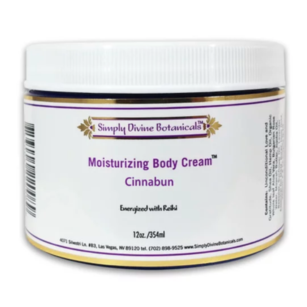 Simply DIvine Botanicals Moisturizing Body Cream Cinnabun