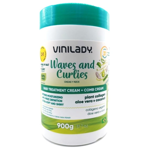 Vini Lady Waves & Curlies Hair Treatment Cream 900g
