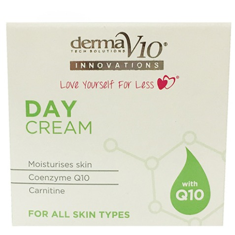 DERMA V10 MOISTURIZING FACE CREAM