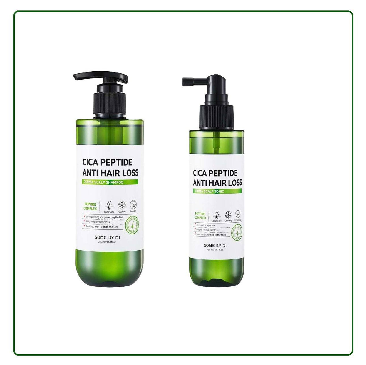[SOMEBYMI] Cica Peptide Anti-Hair Loss Derma Scalp (Shampoo + Tonic)