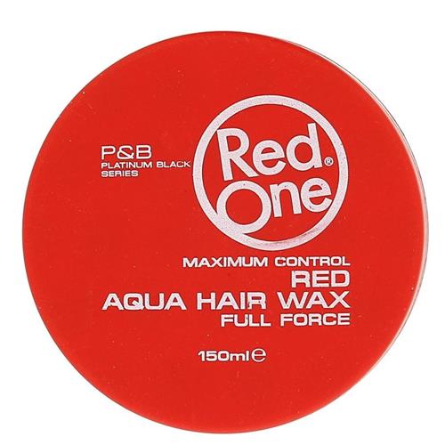 Red One Maximum Control Aqua Hair Gel Wax 150ml