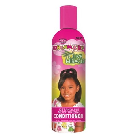 African Pride Dream Kids Olive Miracle Detangling Moisturizing Conditioner 12oz