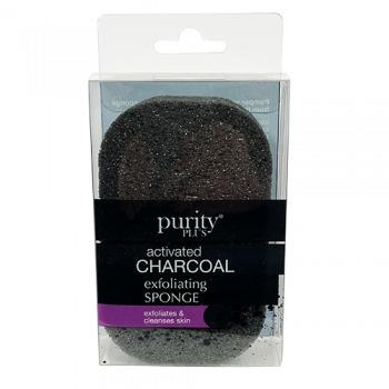 Purity Plus Activated Charcoal Exfoliating Sponge