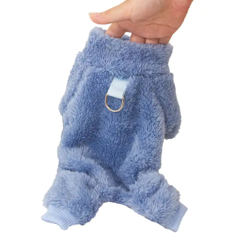 Pajamas for Small Dogs Blue L